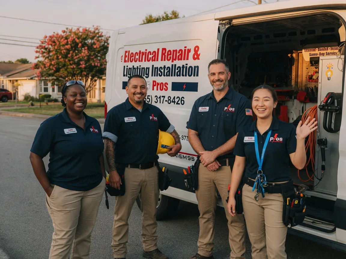 Licensed Electrician company in Chatfield, TX